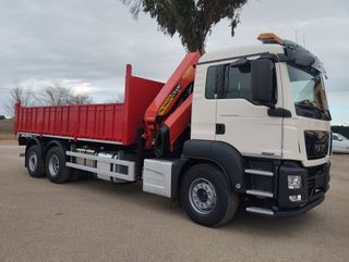 MAN TGM 33 440-CAMIONES GRUA