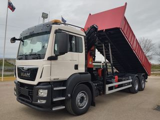 MAN TGM 33 440-CAMIONES GRUA