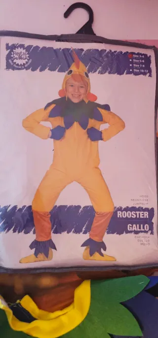 Disfraz de pollito para niño