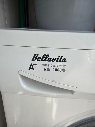 Lavadora Bellavita A++ 6kg 1000rpm