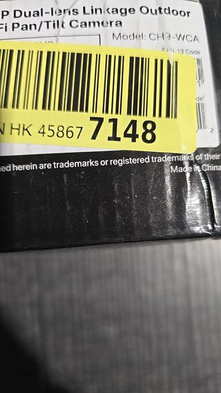 Cámara Vigilancia Tenda CH9 6MP WiFi Exterior