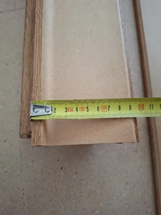 Cubre canto roble 95x28 mm