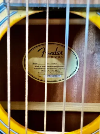 Guitarra Clásica Fender ESC105