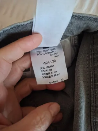 Pantalón Levi's Gris Talla 24