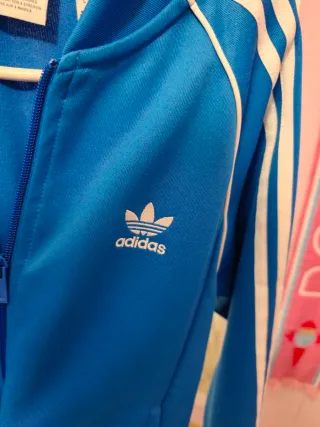 Chaqueta y pantalón Adidas Superstar Azul