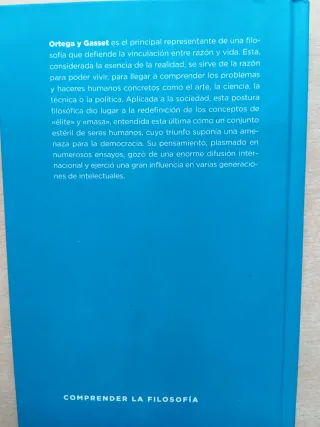 Ortega y Gasset. Juan Manuel Monfort.