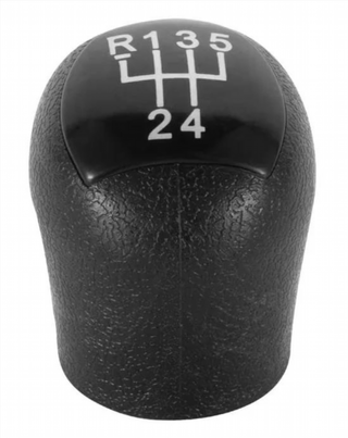 Pomo Renault 5 velocidades negro