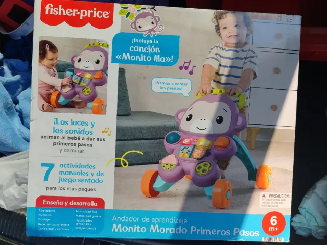 Andador Fisher-Price Monito Morado