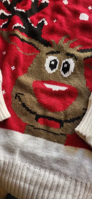 Suéter Navideño Reno