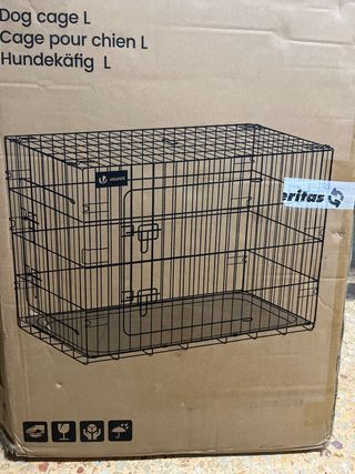 Jaula para perros L (metal)