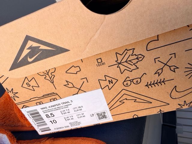 Zapatillas Nike Trail Running Negras y Verdes