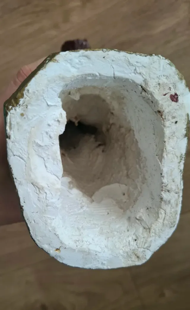 Figura Niño Jesús en Cruz