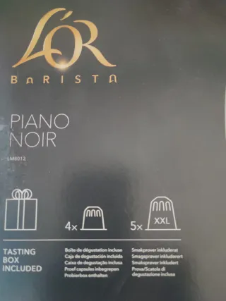 Cafetera Philips L'Or Barista Negra