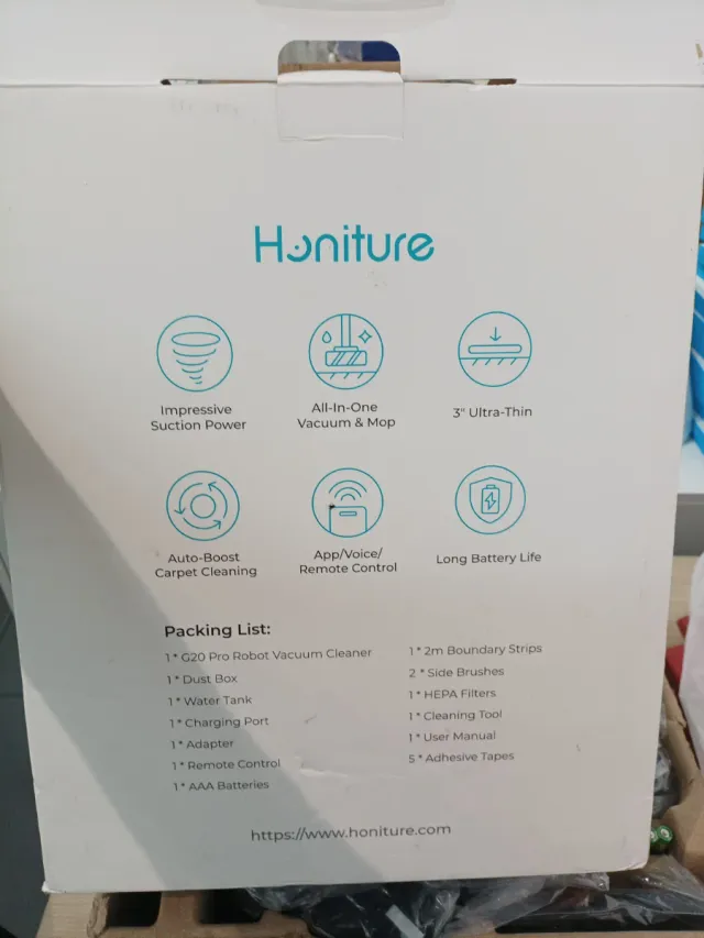 Robot Aspirador Honiture C20 Pro