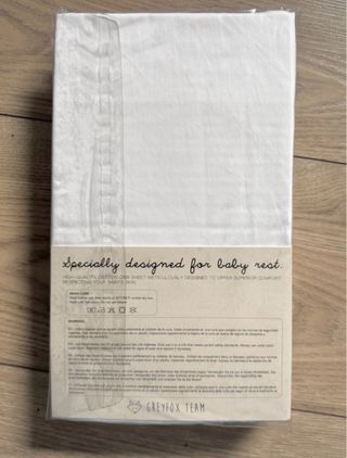 Pack 2 Sábanas Cuna Algodón Premium