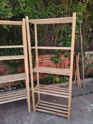 Pack 3 Estanterías de Madera