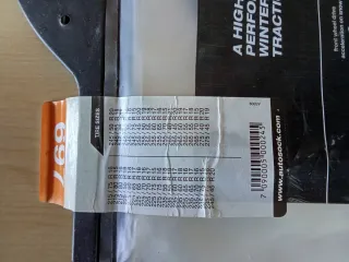 Cadenas de tela para nieve AutoSock