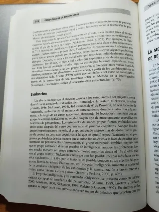 Libro de texto:Psicología de la educación