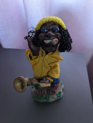 Estatuilla Bob Marley con Saxofón