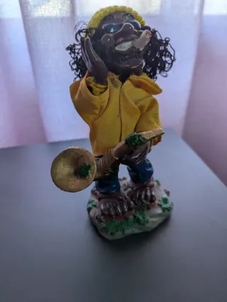 Estatuilla Bob Marley con Saxofón