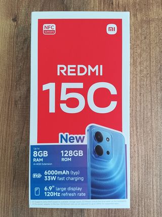 Xiaomi Redmi 15C 128GB Azul Nuevo