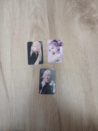 Photocards Rosé Blackpink. 7 piezas
