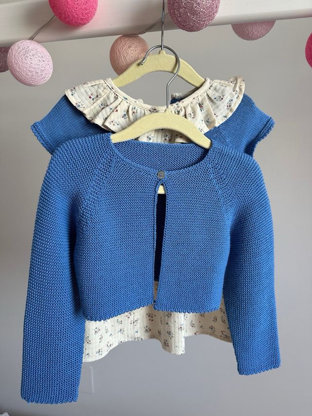 Conjunto Mapasa Vestido y Chaqueta 18m