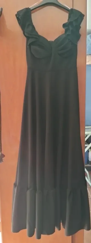 Traje Flamenca Negro Talla 40