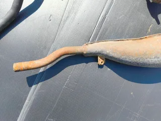 Honda MTX 74 Escape Bufanda y Silenciador