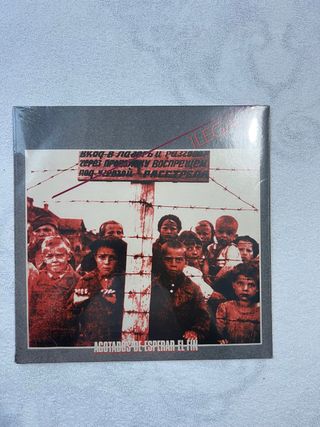 Vinilo Ilegales Agotados de esperar el fin precint