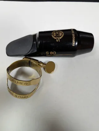 Boquilla Saxo Soprano Selmer S80 C* + abrazadera