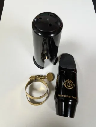 Boquilla Saxo Soprano Selmer S80 C* + abrazadera