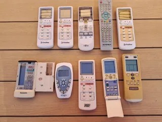 Lote 10 mandos aire acondicionado Firstline, Fujit