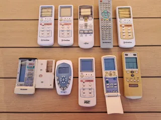 Lote 10 mandos aire acondicionado Firstline, Fujit