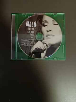 DVD Malú Íntima Guerra Fría