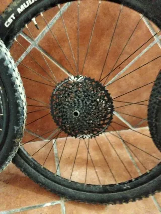 Ruedas Maxx 1 Aluminio con Discos y Cassette