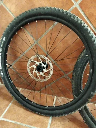 Ruedas Maxx 1 Aluminio con Discos y Cassette