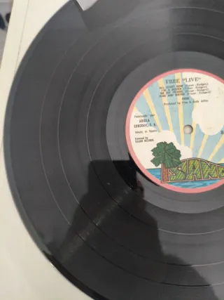 Free Live! Vinilo Rock