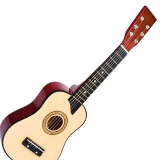 Guitarra de madera infantil