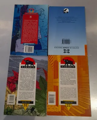 Lote de 4 libros en gallego