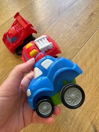 Lote 3 Coches Press & Go Oxybul