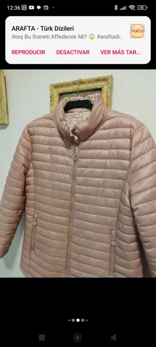 Chaqueta Reversible Mujer Talla XXXL