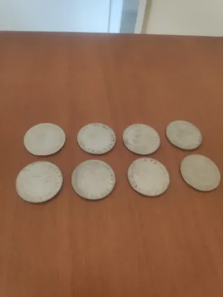 Lote 8 Monedas 100 ptas. Conmemorativas