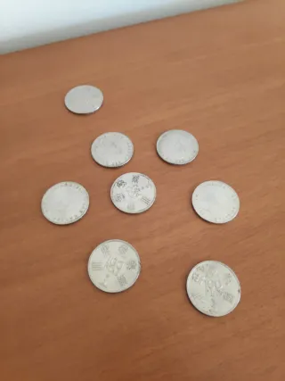 Lote 8 Monedas 100 ptas. Conmemorativas