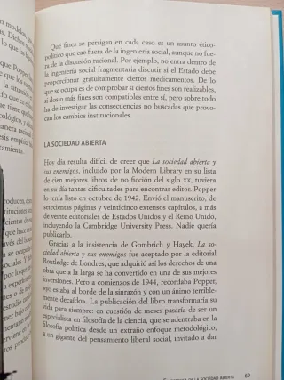 Karl Popper. Julio Ostale García.