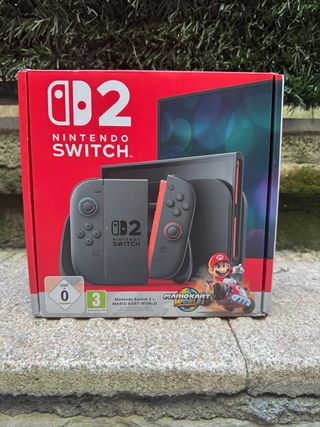 Nintendo Switch 2 + Mario Kart World PRECINTADA