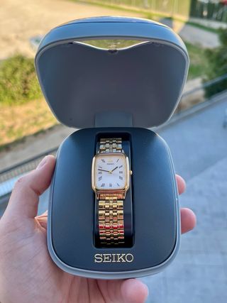 Reloj Seiko Galaxy Tank Vintage GOLD *Año 1986*