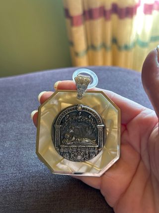 Protector de cuna antiguo