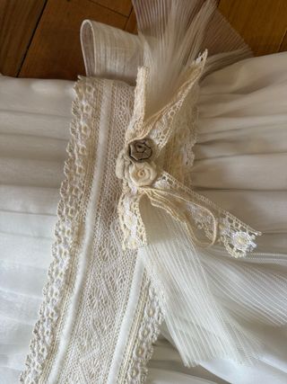 Vestido de Comunión Niña Blanco