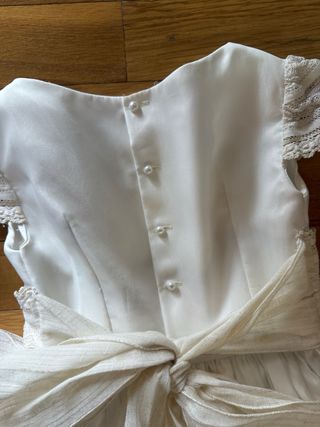 Vestido de Comunión Niña Blanco